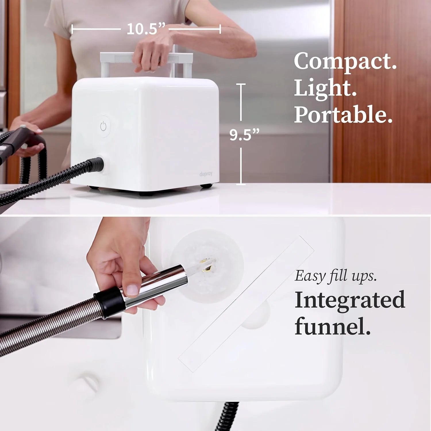 Neat Steam Cleaner Powerful Multipurpose Portable Steamer for Floors, Cars, Tiles Grout Cleaning Chemical Free Disinfection Kills 99.99%* of Bacteria and Viruses(Neat with Advanced Cleaning Pack)