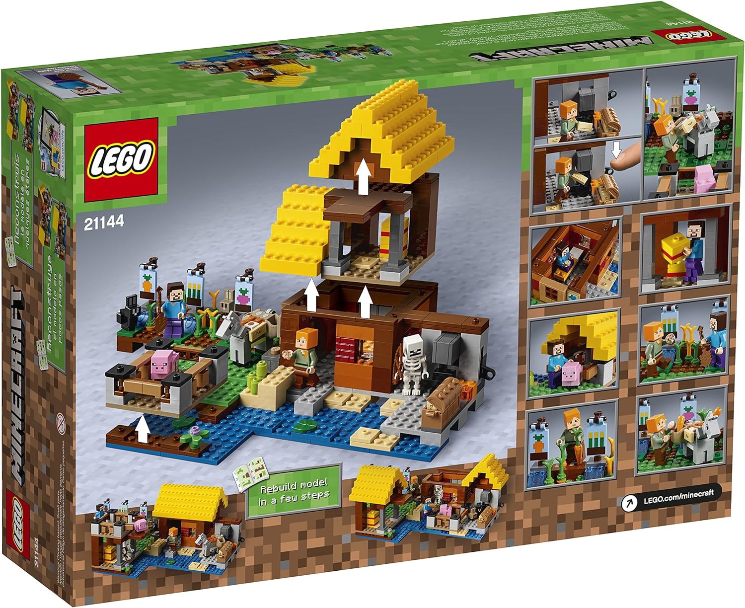 The Farm Cottage Building Kit (549 Piece)