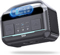 Portable Power Station 56000mAh, 179.2Wh LiFePO4 Battery Backup w/ 2 300W (Peak 600W) AC Outlets, 1.5hrs Fast Charging, Power Bank for Hurricane Emergency/Outdoor Camping/RVs/Home Use(600W-576Wh)