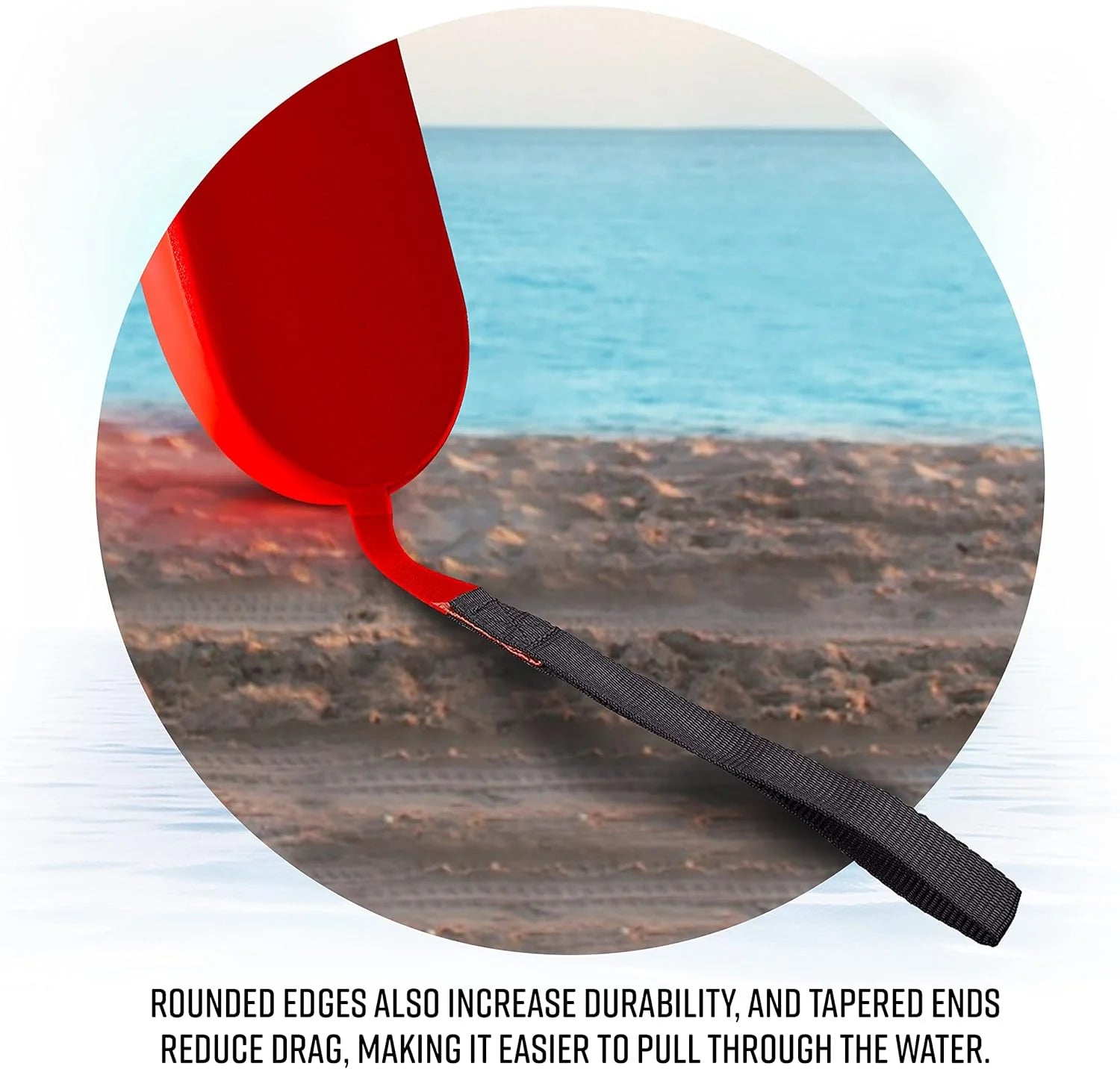 Lifeguard Rescue Tube for Home and Commercial Use - Ideal for Lifeguard and Personal Pool - Includes Matching Whistle(50 Inch)