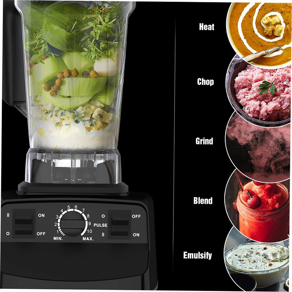 Professional Blender with 1450-Watt Motor  68 oz Dishwasher-Safe Total Crushing Pitcher, Black