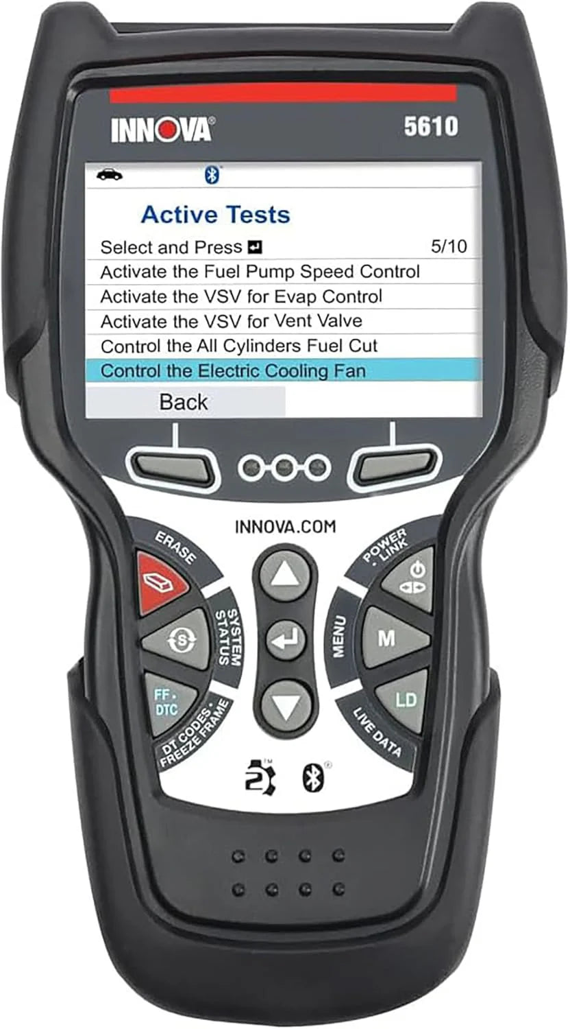 Innova 5610 OBD2 Bidirectional Scan Tool with Updates  Support
