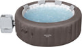 Inflatable Hot Tub Spa (71" x 26") | Portable Hot Tub with 2 Covers (1 Energy-Efficient Thermal Cover and 1 Standard Cover) | Fits Up to 2-4 Persons | Black(Dominica (EnergySense))