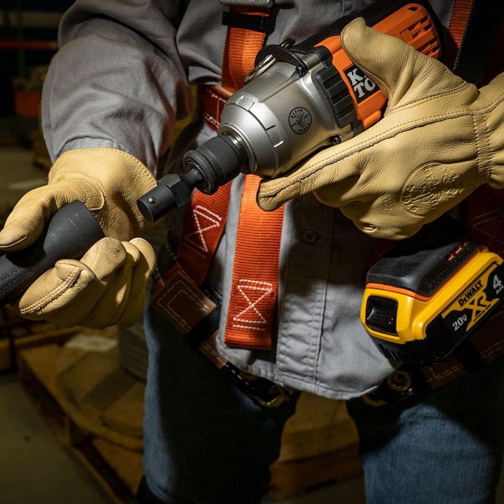 Single-Ended Impact Socket, Made in USA, Three Square Socket Sizes: 3/4-, 1-, and 1-1/8-Inch(4-in-1 Square/Socket)