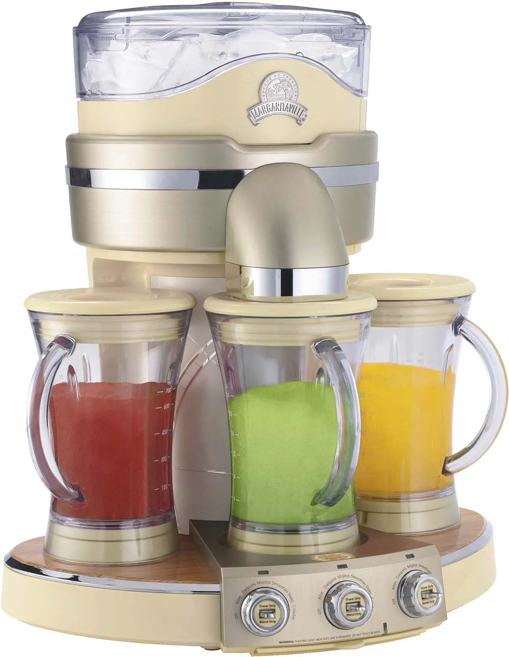 Margarita Machine-for Margaritas, Smoothies, and Frozen Drinks, 3 24-Ounce Pitchers(24 Oz)