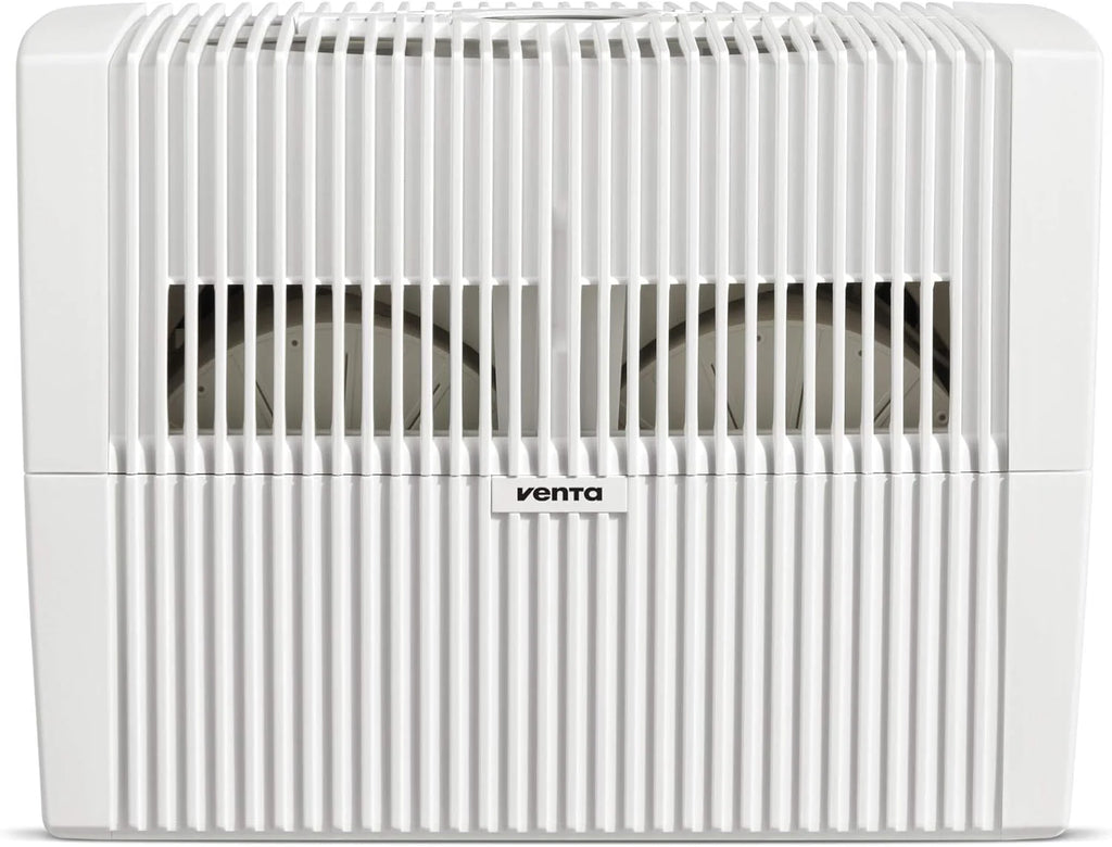 Black Humidifier - Filterless evaporative humidifier for spaces up to 645 square feet(645 ft2/Black)