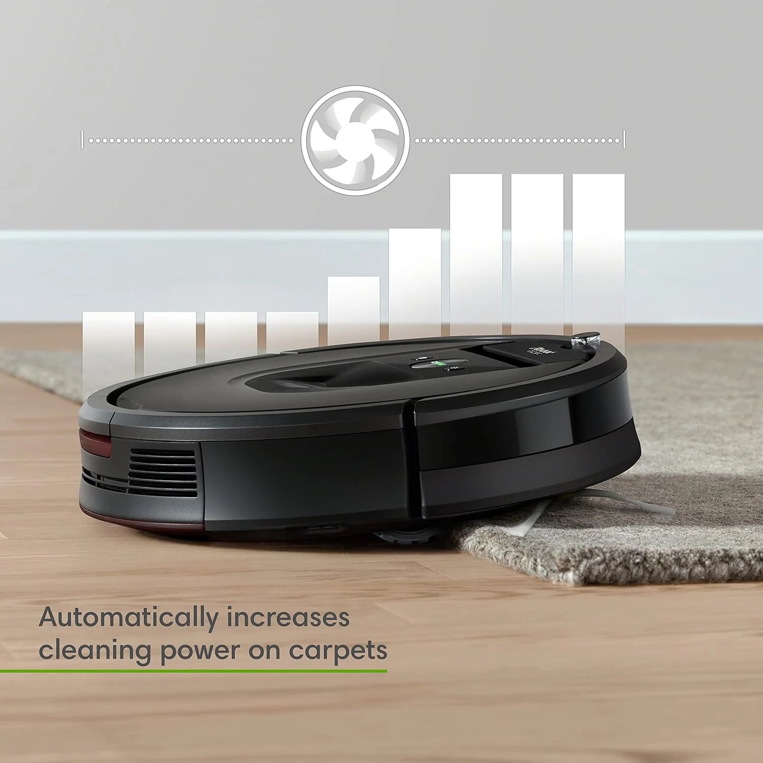 Robot Vacuum-Wi-Fi Connected Mapping, Works with Alexa, Ideal for Pet Hair, Carpets, Hard Floors, Power Boost Technology(Roomba 981)