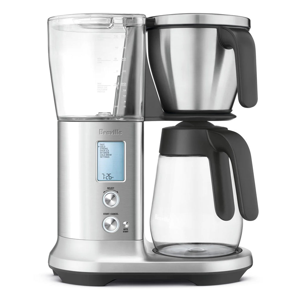 the Breville Precision Brewer Glass(Brushed Stainless Steel)