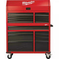 Reviews for Milwaukee 46 in. 16-Drawer Steel Tool Chest Combo and Rolling Cabinet Set, Textured Red and Black Matte