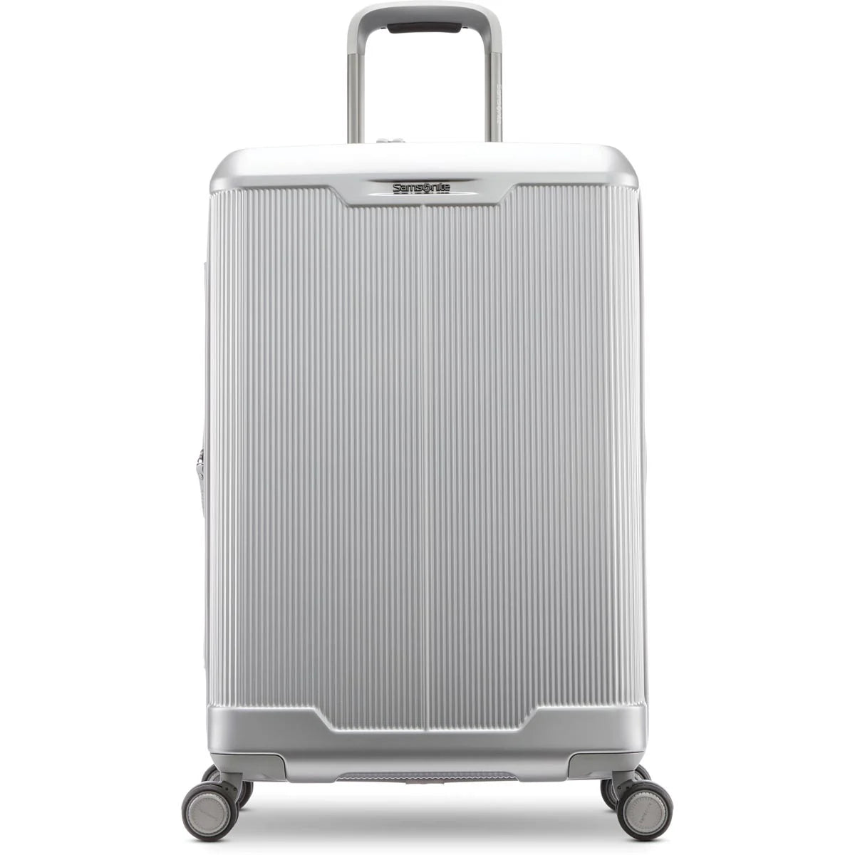 Samsonite Silhouette 17 Medium Hardside Spinner(Aluminum Silver)