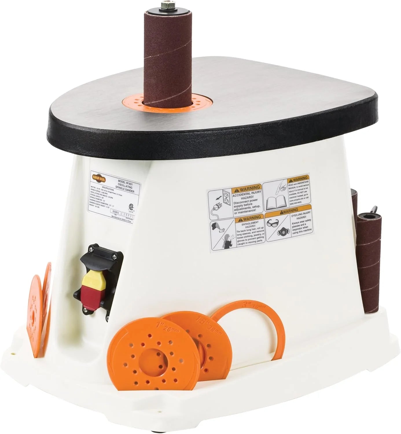 W1831 1/2 HP Single Phase Oscillating Spindle Sander(Spindle Sander)