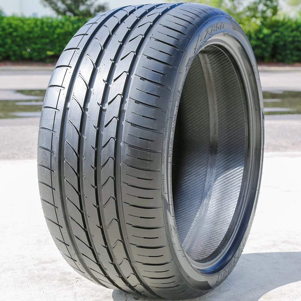 A set of 4 (4265/35R20 99Y XL high-performance tires for: 2015-23 Ford Mustang EcoBoost Premium, 2012-13 Audi A7 Quattro Base