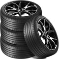 A set of 4 new 245/40R20 95W full season traction performance tires 102850387/245/40/20/2454020 fit: 2014-16 Chevrolet Impala LTZ, 2017-18 Chevrolet Impala LT