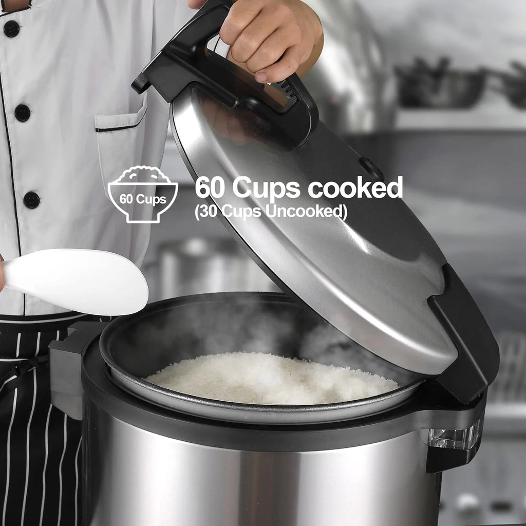 60-Cup (Cooked) Commercial Rice Cooker and Warmer