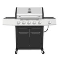 Burner Propane Gas Grill with Side Burner