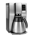 Mr. Coffee 10-Cup Programmable Coffee Maker, Insulated Thermal Carafe(Stainless Steel/10 Cup Thermal Carafe + Strong Brew)