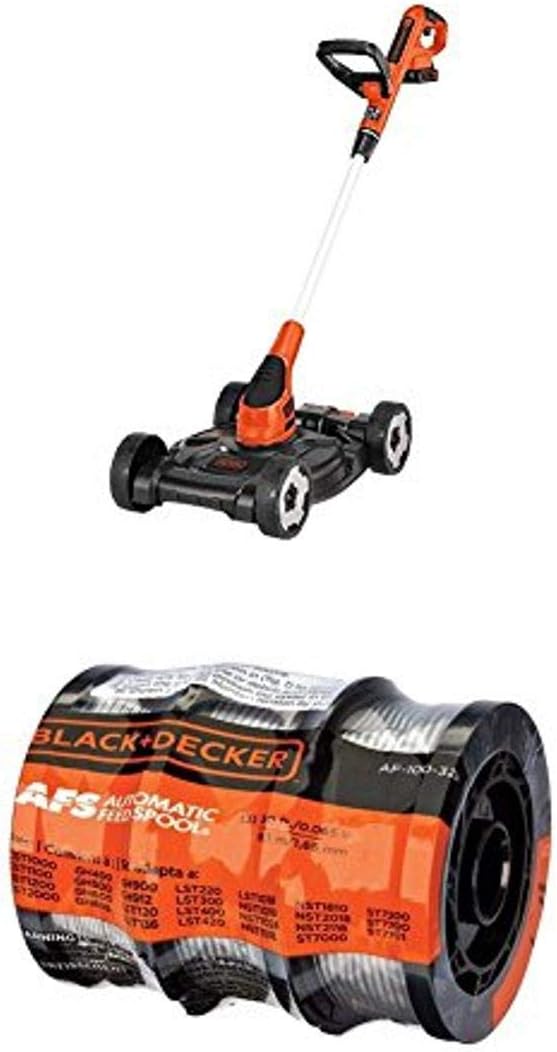 BLACK+DECKER Combination String Trimmer, Lawn Mower, and Edger, Cordless 3-in-1(3-in-1 Mower Only)