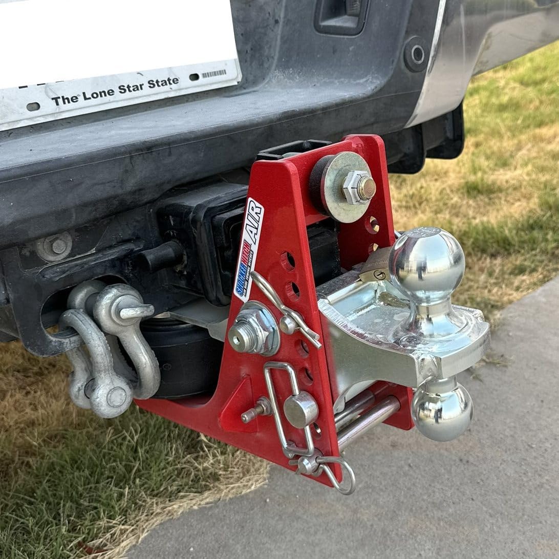 Air Hitch with Combo Ball Mount (2"  2-5/16" Balls), Fits 2" Hitch - 12,000 lbs(Fits 2)