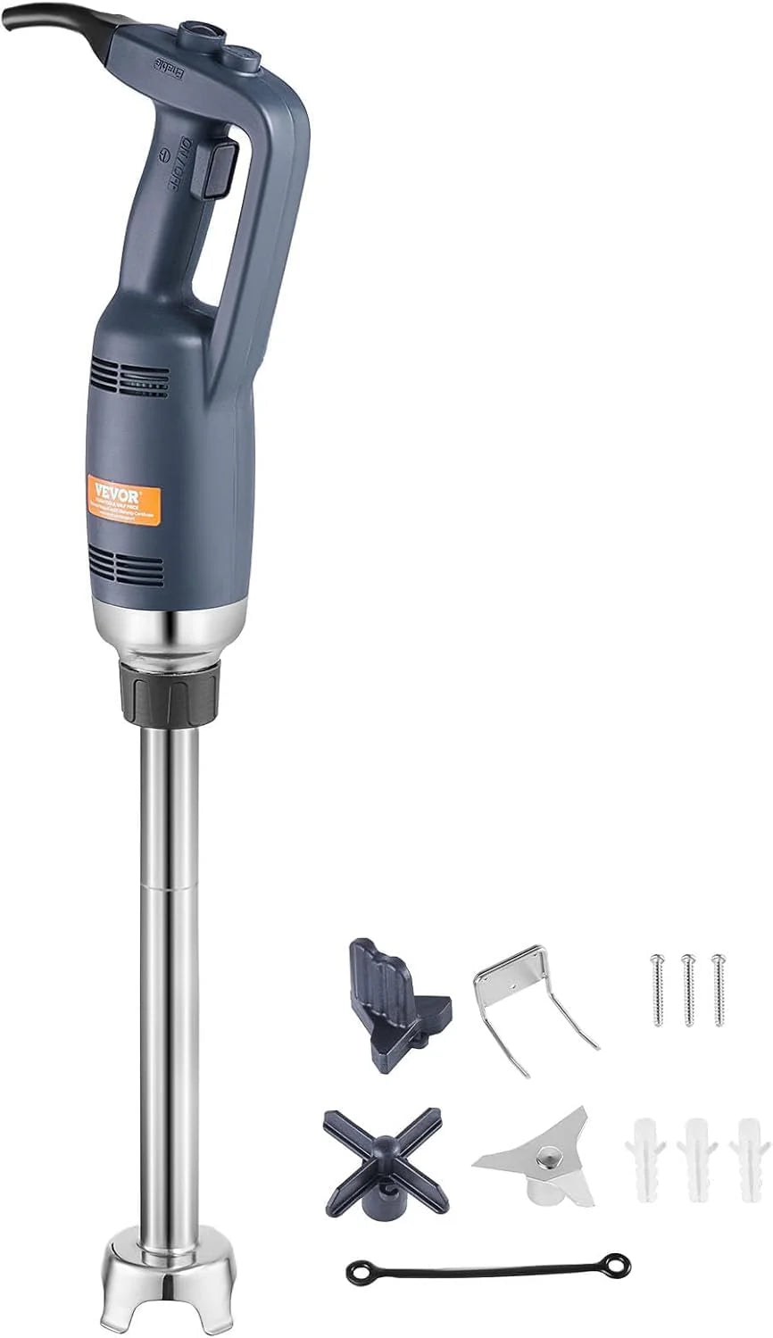 Commercial 500W Immersion Blender  16" Variable Speed, Stainless Steel Blades2.9绉蹇妯″(750W/16inch)