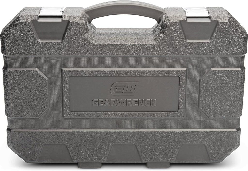 65 Piece 1/2" Drive Standard  Deep SAE/MM Impact Socket Set - 89095