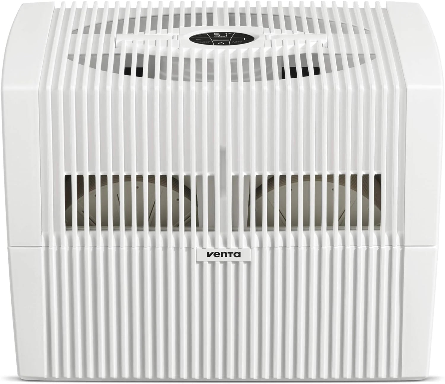 Black Humidifier - Filterless evaporative humidifier for spaces up to 645 square feet(645 ft2/Black)