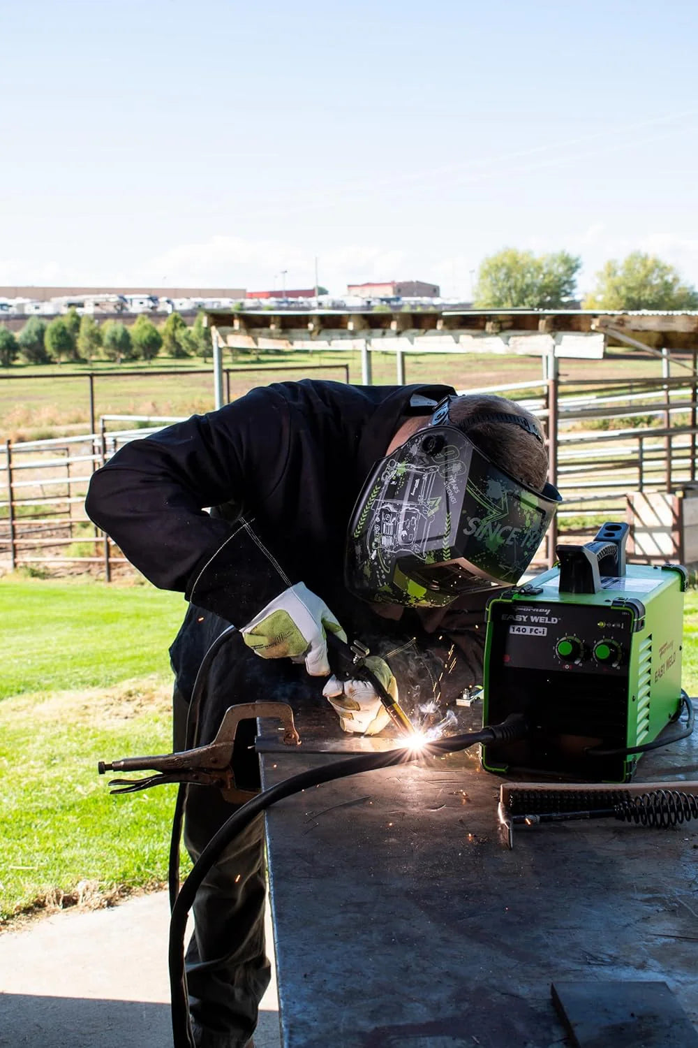 Easy Weld 261, 140 FC-i Welder, 120V, Green