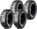 Set of 4 New ATV/UTV Tires 27x9-14 Front  27x11-14 Rear /6PR P350-10385/10386...(24X8-1225X11-10)