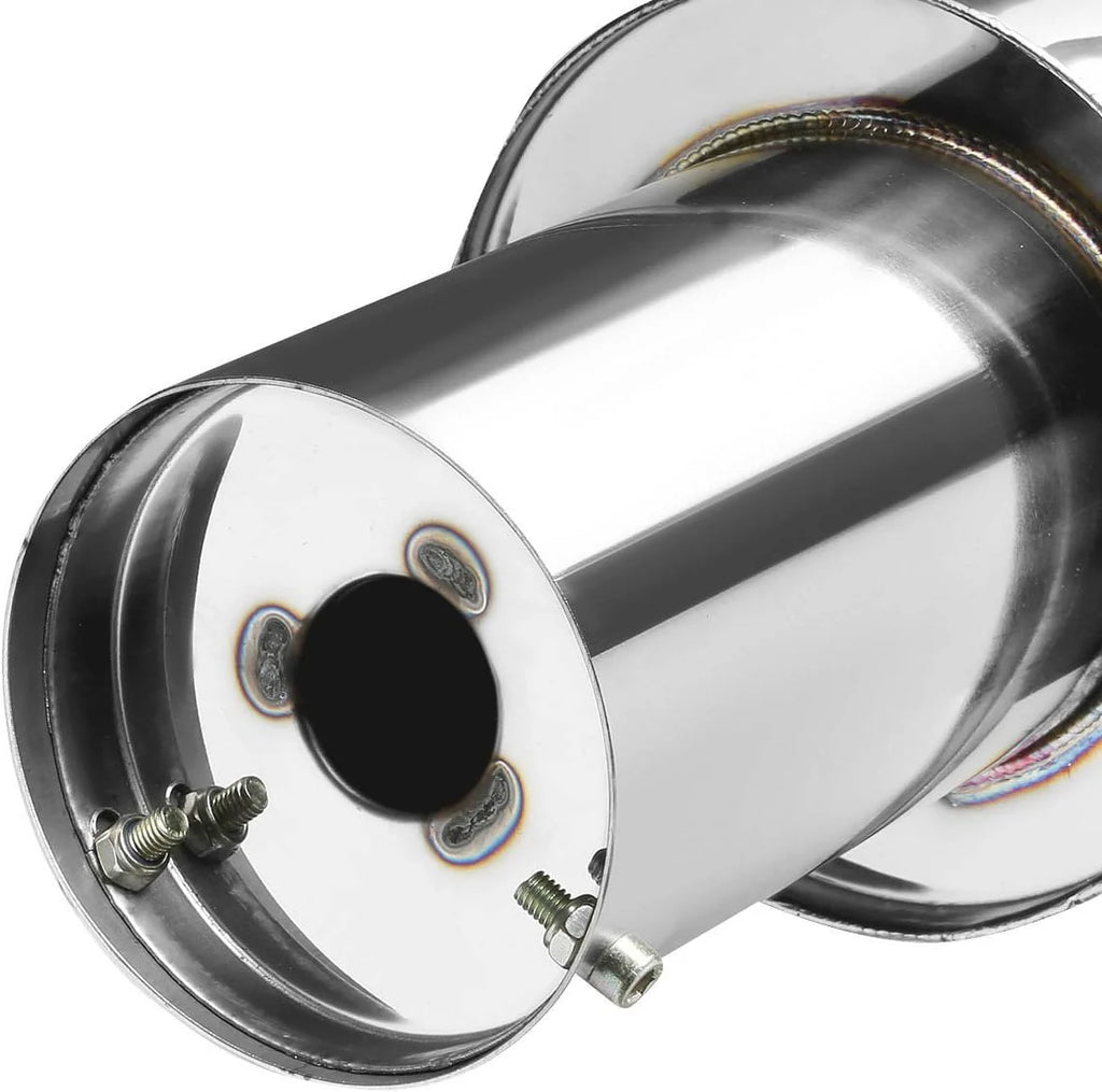 CBE-HC06EX-BT Catback Exhaust System [for 06-11 Honda Civic EX/LX/DX](Round Burnt)