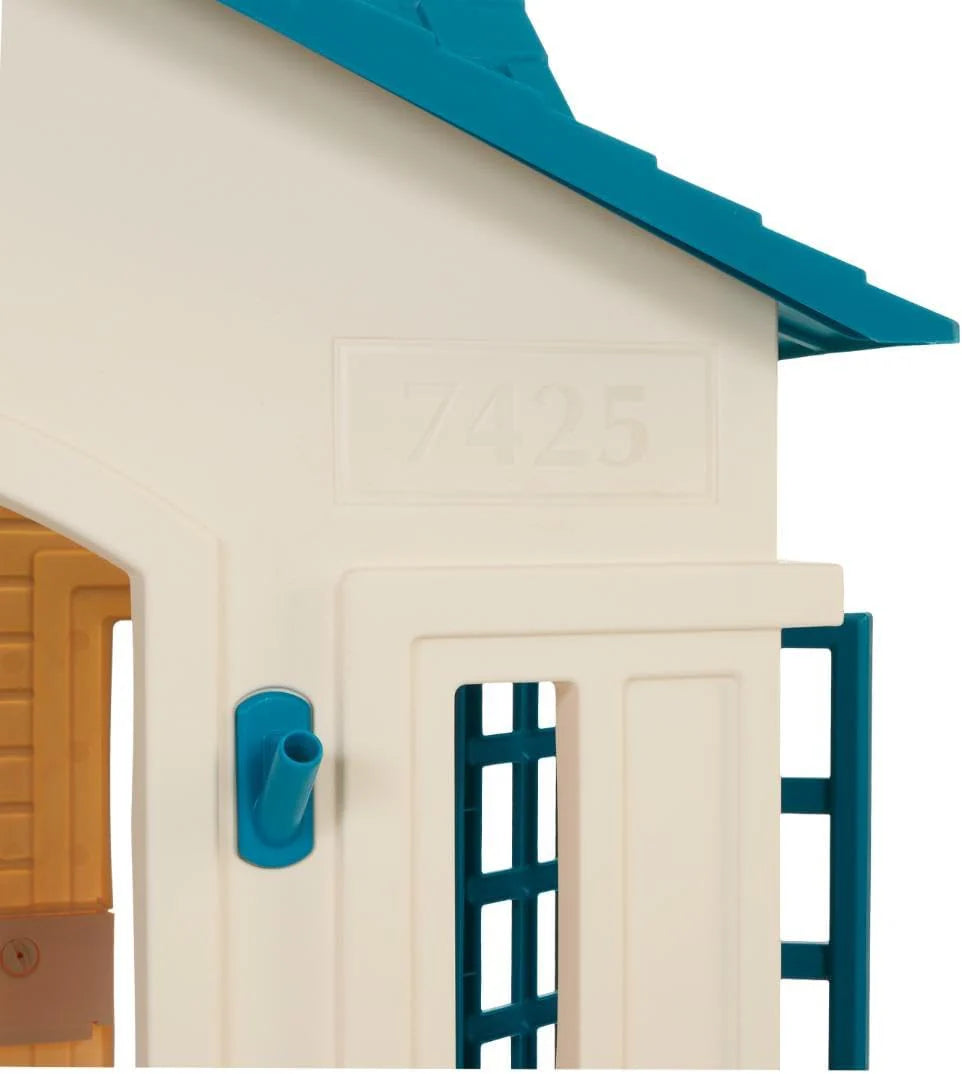 Cape Cottage Playhouse - Blue Large(Silver， Blue， Golden)