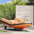 Foldable Adjustable 2-Wheel Boat Trailer  160kg Steel Capacity