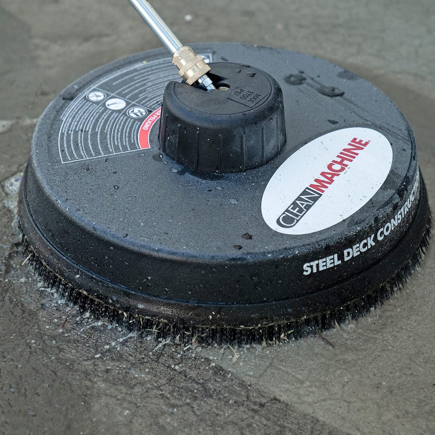 Cleaning CM61083 Clean Machine 3400 PSI Gas Pressure Washer, 2.5 GPM, CRX Engine, Includes Spray Gun and Wand, 4 QC Nozzle Tips, 5/16-in. x 25-ft. MorFlex Hose.(3500 PSI Kohler SH270)