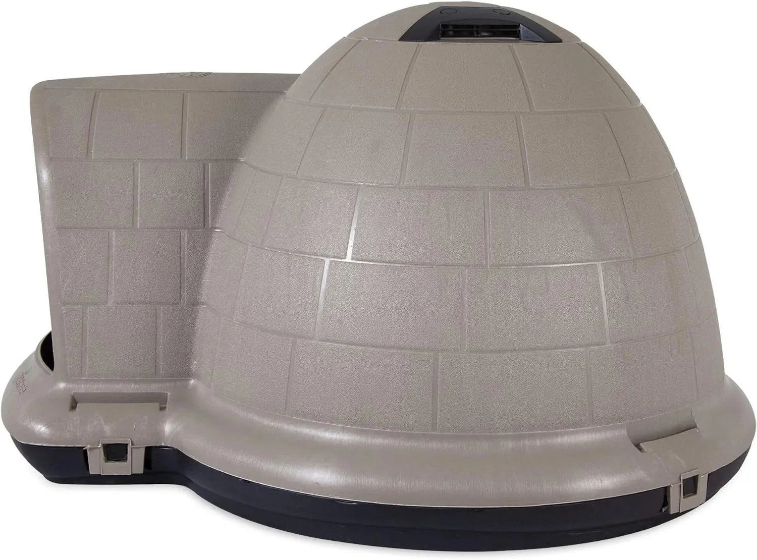 Petmate Indigo Dog House (Igloo Dog House, Made in USA with 90% Recycled Materials, All Weather Protection Pet Shelter) for XL Dogs 90 to 125 pounds, Made in USA(Default Title)