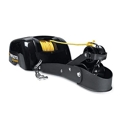 Electric Anchor Winch, 40 lb Capacity, Includes 100 ft Nylon Rope, Easy Install