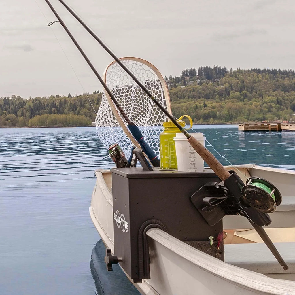 Boat Accessories for Fishing - Fits Gunnels Up to 2.5" Thick Regular(Kayak Tote)