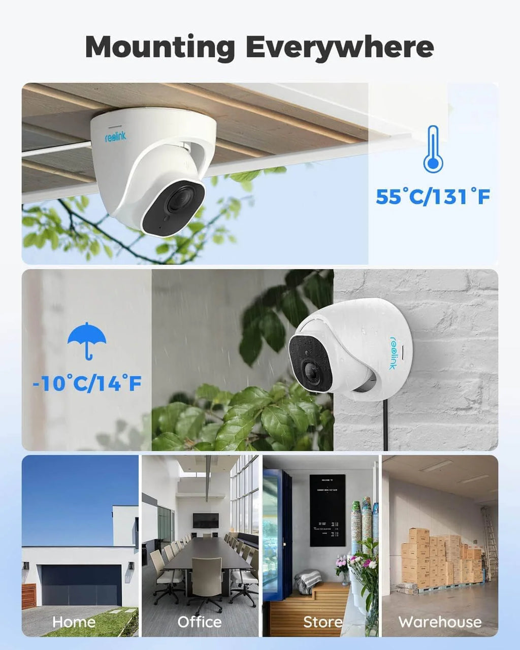 Smart 5MP 8CH Home Security Camera System, 4pcs Wired 5MP PoE IP Cameras Outdoor with Person Vehicle Detection, 4K 8CH NVR with 2TB HDD for 24-7 Recording, RLK8-520D4-5MP