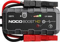 HD GB70 2000A UltraSafe Car Battery Jump Starter, 12V Battery Booster Pack, Jump Box, Portable Charger and Jumper Cables for 8.0L Gasoline and 6.0L Diesel Engines