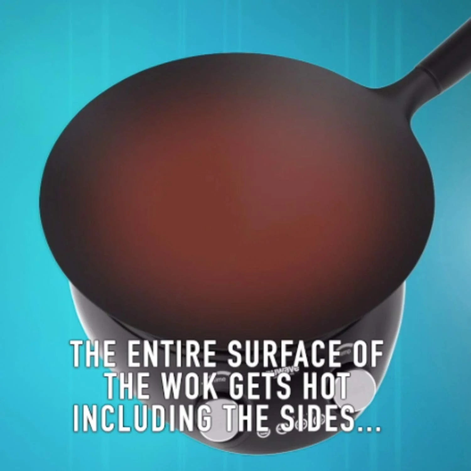 Nuwave Mosaic Induction Wok, Precise Temp Controls from 100u00b0F to 575u00b0F in 5u00b0F, Wok Hei, Infuse Complex Charred Aroma  Flavor, 3 Watts 600, 900  1500, Authentic 14-inch Carbon Steel Wok Included(Black Induction Wok Fry Pan/DeluxeWokCookingKit)