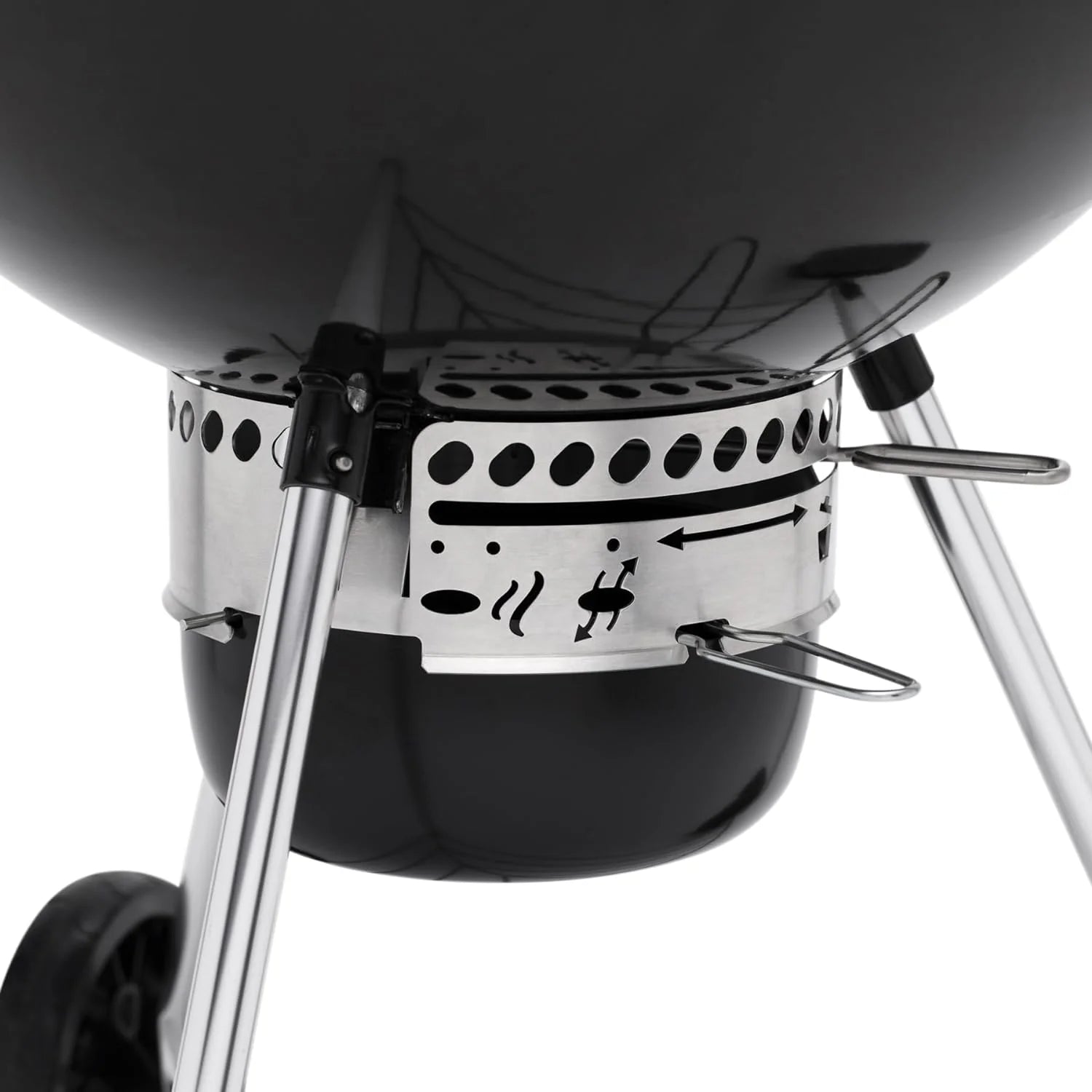 Touch Charcoal Grill 26-Inch, Black