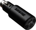 Digital Interface with Headphone Jack, Integrated Pre-amp with 60dB Gain Control, Zero-Latency Monitoring, 48V Phantom Power, ShurePlus Desktop App, 1m USB-C Cable