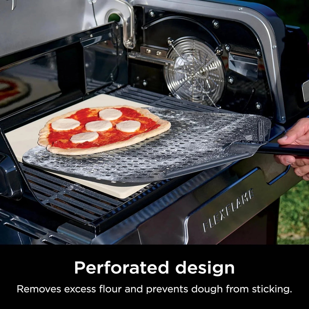 Ninja FlexFlame, Grill and Smoker, Electric and Propane Grill, Roaster, BBQ Grill, 5-in-1 Cooking System, 3 Burner, Digital Control, Outdoor Cooking, Griddle, Pizza Maker, Stainless Steel, PG301(PG301)