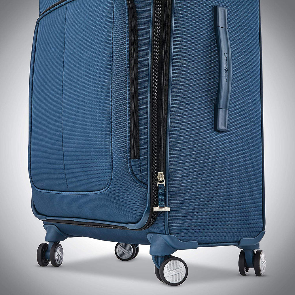 Samsonite Solyte DLX Carry on Expandable Spinner Mediterranean Blue