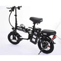 SALE  CLEARANCE Folding Electric Bike, 250W Electric Bike Suitable for Adults and Teenagers Removable Battery Fat Tire Electric Bike Beach Snow Bicycle, Best Fathers Mothers Lovers (Black)