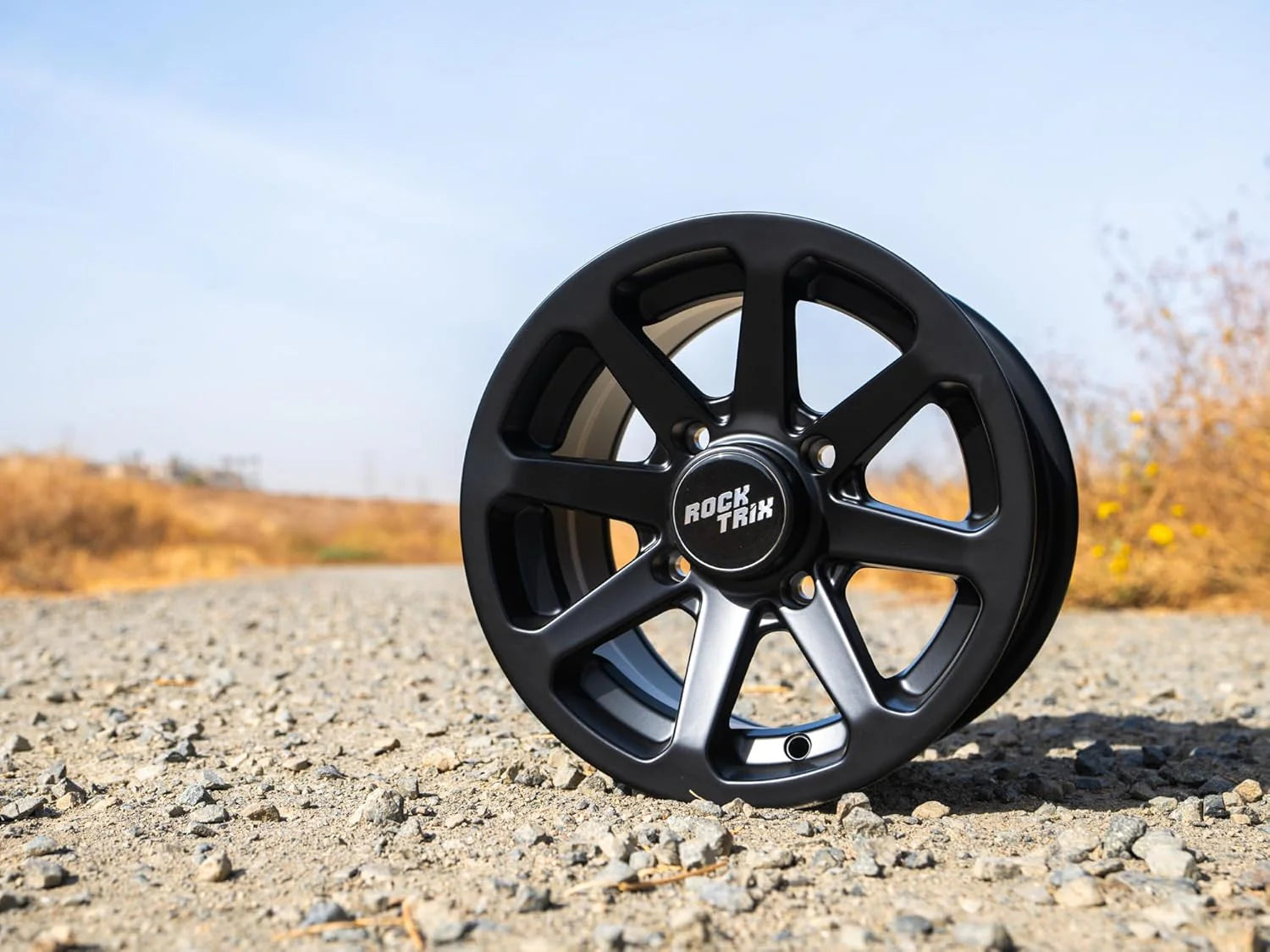 RT102 15in Wheels 15x7 4x137, 4+3 Offset, ATV UTV SxS Rims, Compatible with Can Am Commander Max Defender Max Pro Maverick X3 Maverick Trail, 4/137 Matte Black, Set of 4(14x7 (5+2))